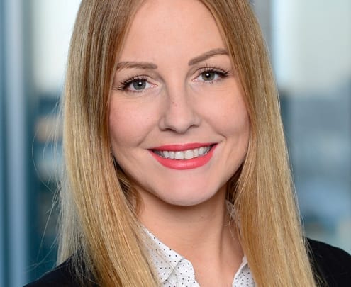 Portraitfoto von Claire Angelique Maas, Vermietungsmanagerin, HIH Real Estate