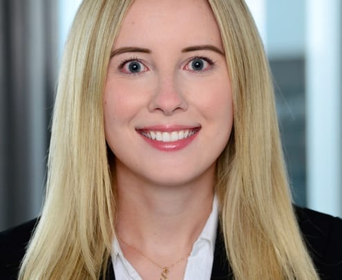 Portraitfoto von Pia Christin Jaeger, Vermietungsmanagerin, HIH Real Estate