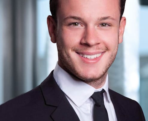 Portraitfoto von Max Lau, Junior Vermietungsmanager, HIH Real Estate